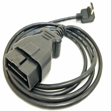 Cable de sistema de diagnóstico de camión tipo OBD2 J1962 moldeado