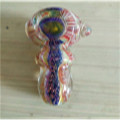 Manufacturer Colorful Glass Spoon Pipe for Smoking Wholesale (ES-HP-152)