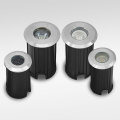 Led stainless steel recessed underground mini deck lights