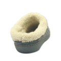 ladies full fuzzy house shoes cable knit slippers