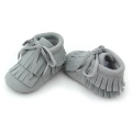 Genuine Suede Leather Baby Moccasins Shoes