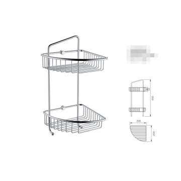 Multi-use Double Layer Wire Basket