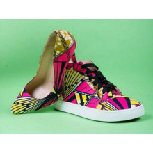 New Style African Printed Fabric High Heel (G-11)