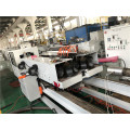 Double wall corrugated pipe production line