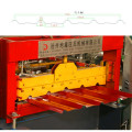 Trapezoidal steel roof and wall roll forming machine