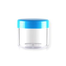 wholesale plastic empty cosmetic eye shadow loose powder mini cream jar 1 oz 25 ml 20 ml