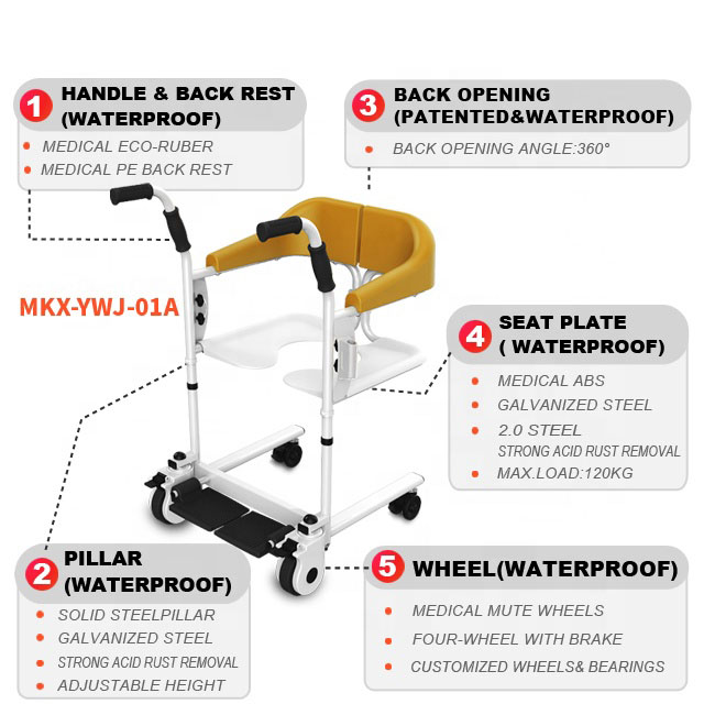 Orange Transfer Chair Introduction