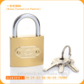 2015 hot sale top security very cheap brass painted imitate brass iron padlock