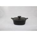 cast iron frying pan milk pot