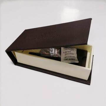 Book-shaped PU Leather Watch Box