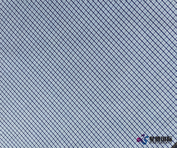 Popular Plaid Design Shirting Fabric