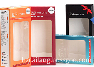 Cailang Printing Tuck Top Box with Clear Window