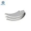 Maxcut Edelstahlhacker Blätter Food Processor Blades