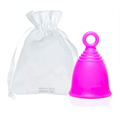 Medical Silicone Menstrual Cup Easy Removal Ring