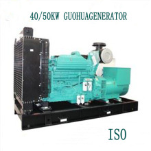 Enfriamiento de agua 40kw diesel gensets 50kva generador conjuntos