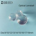 BK7/ F4/ Bak2/ LaF6 Optical glass ball lens