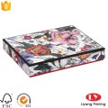 Fashion Customized cardboard scarf shirt box packaging