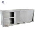 Gabinete de pared con puerta corrediza de acero inoxidable para montaje en pared