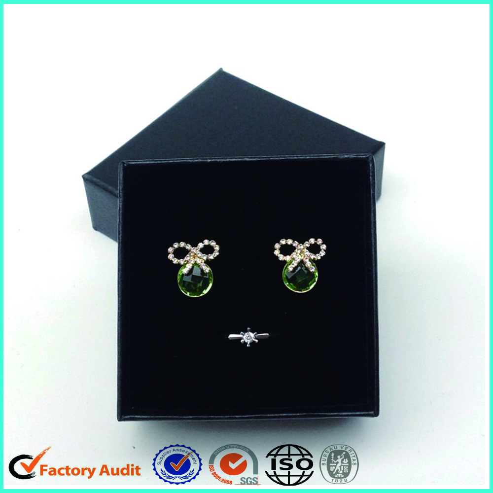 Black Earrings Jewelry Boxes