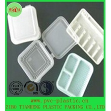 Milky White Cup Lids HIPS Plastic Film