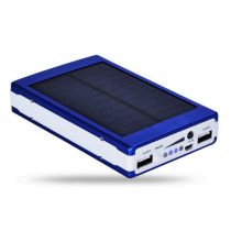 Waterproof Silicone Flashlight Solar 10000mAh Power Bank