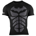 Short Sleeve Compression Shirt Tight Top Personalizado Camiseta sin mangas