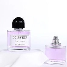 50 ml Bouteille de parfum en verre cosmétique transparent vide