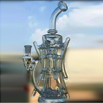 Wonder Brand Wholesale Colorful DAB Oil Rigs Recycler Glass Smoking Water Pipe