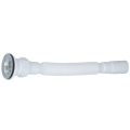 Tube en plastique PVC, tuyau de vidange d&#39;évier flexible, tube télescopique, raccord de tuyau extensible pour égouttoir