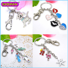 2015 Latest Design Fashion Diamond Jewelry Pendant Mini Shoe Key Chain