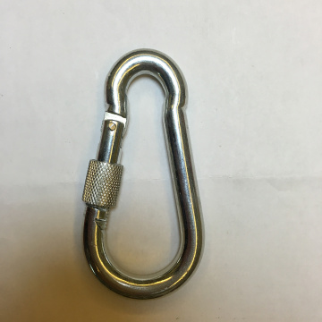 10MM Karabiner Karabinerhaken mit Schraube zum Klettern