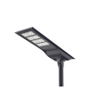 Four Rows Black Solar Waterproof Garden Street Light