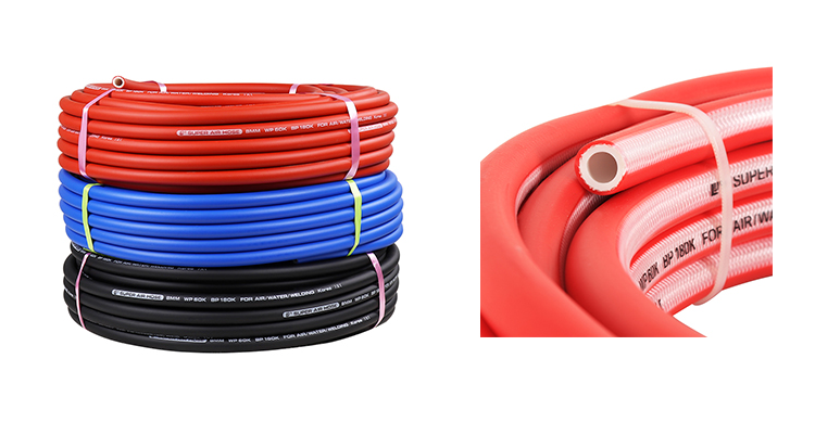 knitted type pvc air hose