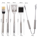 5 Pieces Stainless Steel BBQ Grill Tools Set