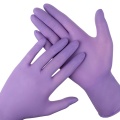 Multi-colored Food Grade Purple Nitrile Gloves