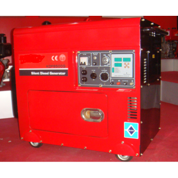 6.5 KVA Air Cooled Silent Generator Used for Oven Fridge TV Computer Air Condition and lights