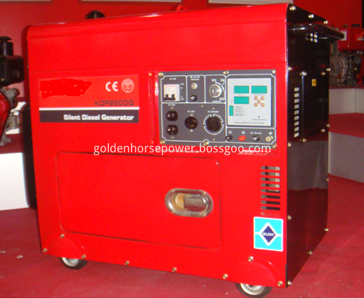 5KVA air cooled silent diesel generator