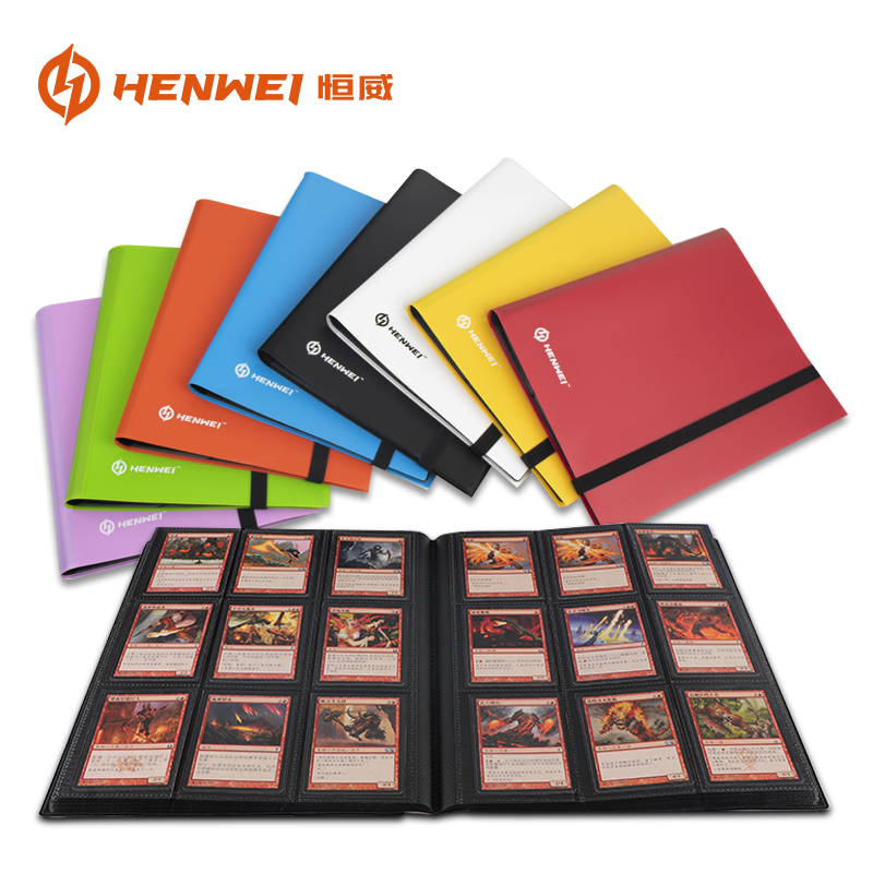 9 pockets High Quality traing cards album