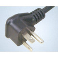 UL aprobación americana 3 Pin AC enchufe del cable