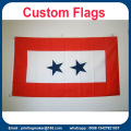 Custom Business Flags Full Color Club Emblem Advertising