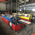 Metal siding roll forming machine