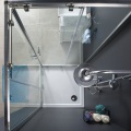 Enceinte de douche de luxe Enclacement de douche de salle de bain d&#39;angle bon marché Salle Slidingdoor