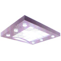 Aufzug Kabine Decke mit Kreis Carve Transparent Licht (HDHM-456)