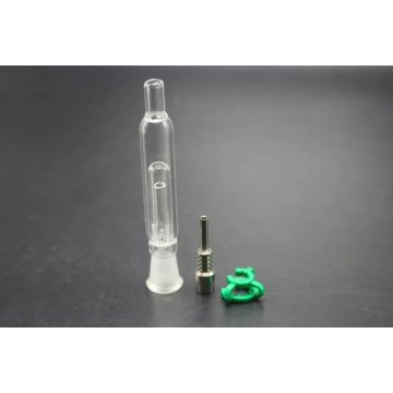 Micro Nektar Collector mit Glas Titan Nail Nektar Pipe Titan Nail Rauchen Wasser Rohre