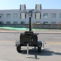 Trailer LED Mobile AC Mast Solar Light Tower