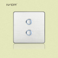 1 Gang Lighting Switch Touch Panel Aluminiumlegierung Material (RD-ST1000L1)