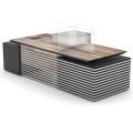 clear plexiglass counter top separator divider sneeze guard