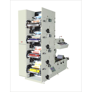 Máquina de Impressão Flexográfica de Quatro Cores
