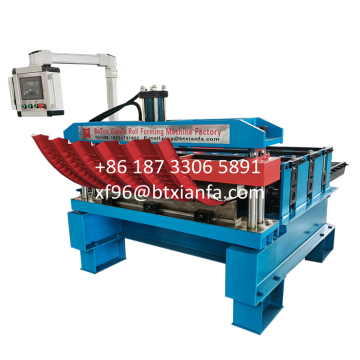 Curved Roof Radial Roof Bull Nose Forming Machine