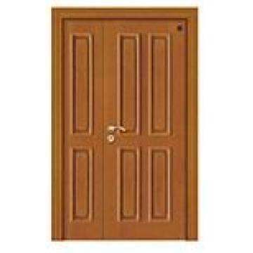 Porte en bois composite intérieure de luxe pour des pièces